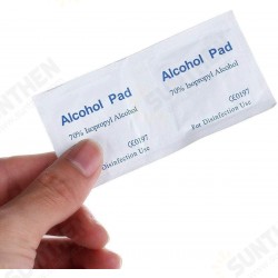 100pcs 30*60mm 70% Alcohol Disinfecting Wipes Disinfection Mobile Phone Tablet Screen Disinfection Cleaning Wet Wipes
