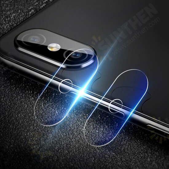 2 PCS Camera Lens Protector Soft Tempered Glass Rear Camera Phone Lens for Xiaomi Redmi Note 5 Non-original