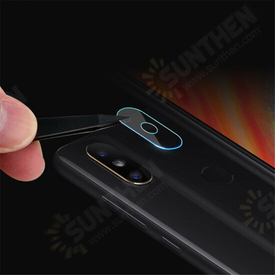 2 PCS Camera Lens Protector Soft Tempered Glass Rear Camera Phone Lens for Xiaomi Redmi S2 Non-original