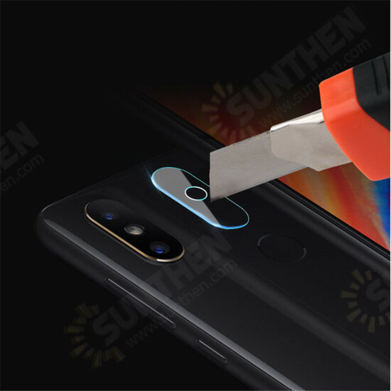 2 PCS Camera Lens Protector Soft Tempered Glass Rear Camera Phone Lens for Xiaomi Redmi S2 Non-original