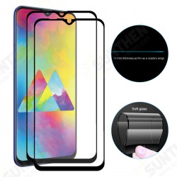 2 Packs 0.1mm Soft Tempered Glass Full Cover Screen Protector For Samsung Galaxy M20 2019 2 Packs 0.1mm Soft Tempered Glass Full Cover Screen Protector For Samsung Galaxy M20 2019