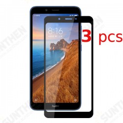 3 PCS 9H Anti-Explosion Full Coverage Tempered Glass Screen Protector for Xiaomi Redmi 7A Non-original 3 PCS 9H Anti-Explosion Full Coverage Tempered Glass Screen Protector for Xiaomi Redmi 7A Non-original