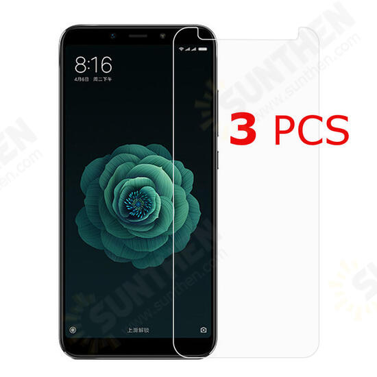 3 PCS Anti-Explosion Tempered Glass Screen Protector For Xiaomi Mi A2 / Xiaomi Mi 6X Non-original