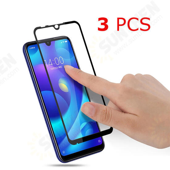 3PCS Anti-Explosion Full Cover Full Glue Tempered Glass Screen Protector for Xiaomi Redmi 7/ Redmi Y3 Non-original