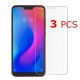 3PCS Anti-Explosion Tempered Glass Screen Protector For Xiaomi Mi A2 Lite / Xiaomi Redmi 6 Pro Non-original