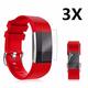3x Anti-Scratch Clear HD Screen Protector Films Shield Guard For Fitbit Charge 2 3x Anti-Scratch Clear HD Screen Protector Films Shield Guard For Fitbit Charge 2