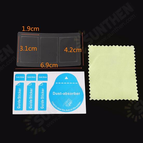 3x Anti-Scratch Clear HD Screen Protector Films Shield Guard For Fitbit Charge 2 3x Anti-Scratch Clear HD Screen Protector Films Shield Guard For Fitbit Charge 2