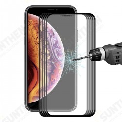 5 Packs Screen Protector For iPhone XS Max/iPhone 11 Pro Max 3D Soft Edge Carbon Fiber Tempered Glass Film 5 Packs Screen Protector For iPhone XS Max/iPhone 11 Pro Max 3D Soft Edge Carbon Fiber Tempered Glass Film