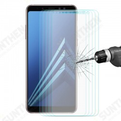 5 Packs 0.26mm 2.5D Curved Edge Tempered Glass Screen Protector For Samsung Galaxy A8 Plus 2018