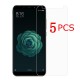 5PCS Anti-Explosion Tempered Glass Screen Protector For Xiaomi Mi A2 / Xiaomi Mi 6X Non-original