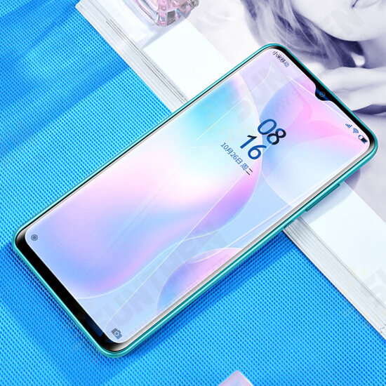 1Pc/2Pcs/3Pcs/5Pcs 9H Anti-Explosion Anti-Fingerprint Full Coverage Full Glue Tempered Glass Screen Protector for Xiaomi Redmi 9C / Redmi 9A / Redmi 9 Non-original