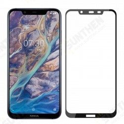 9H Anti-Explosion Full Cover Full Gule Tempered Glass Screen Protector for NOKIA X7 / NOKIA 8.1