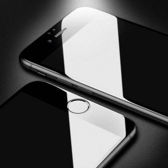 0.2mm 5D Curved Edge Cold Carving Tempered Glass Screen Protector For iPhone 7 Plus