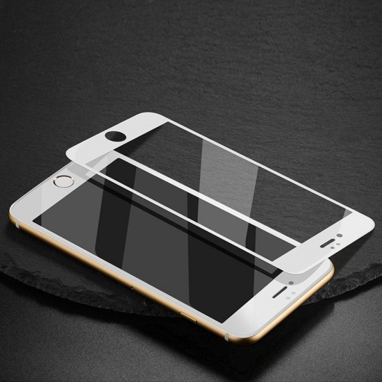 0.2mm 5D Curved Edge Cold Carving Tempered Glass Screen Protector For iPhone 7 Plus