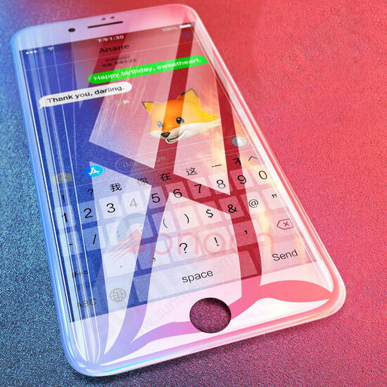 10D Curved Edge Cold Carving Tempered Glass Screen Protector For iPhone 6 Plus/6s Plus