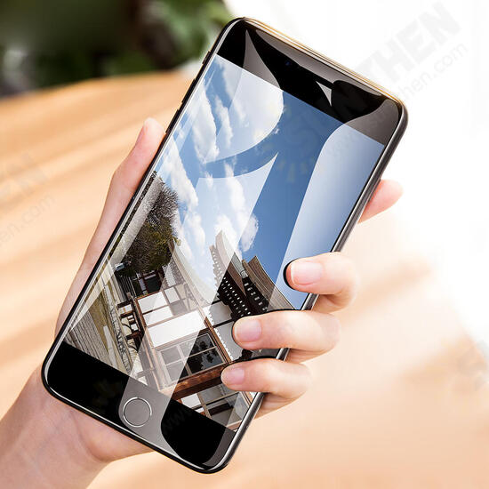 10D Curved Edge Cold Carving Tempered Glass Screen Protector For iPhone 6 Plus/6s Plus