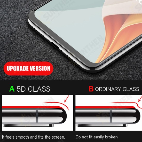 1/2/3/5Pcs for OnePlus Nord N100 Front Film 9H Anti-Explosion Anti-Fingerprint Full Glue Full Coverage Tempered Glass Screen Protector