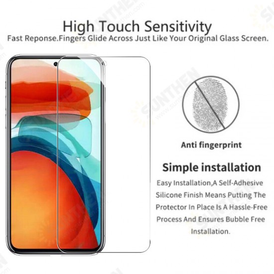 1/2/3/5Pcs for POCO X3 GT Front Film 9H Anti-Explosion Anti-Fingerprint Full Glue Full Coverage Tempered Glass Screen Protector