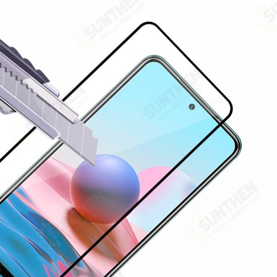 1/2/3/5Pcs for Xiaomi Redmi Note 10 Pro/ Redmi Note 10 Pro Max Screen Protector 9H Anti-Explosion Anti-Fingerprint Full Glue Full Coverage Tempered Glass Screen Protector