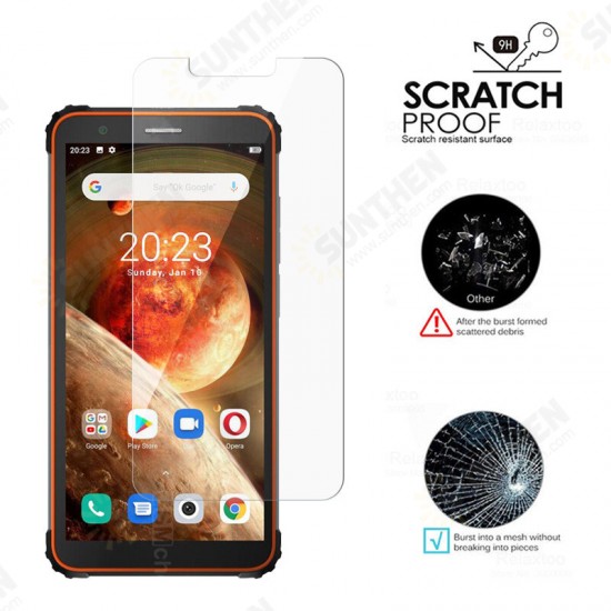 1/2/3Pcs for Blackview BV6600 Global Version Front Film 9H Anti-Explosion Anti-Fingerprint Full Glue Full Coverage Tempered Glass Screen Protector