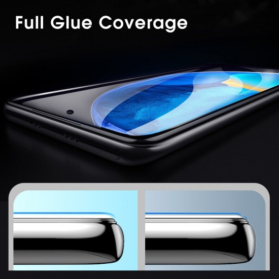 1/2/3Pcs for POCO M3 Pro 5G NFC Global Version/ Xiaomi Redmi Note 10 5G Front Film 9H Anti-Explosion Anti-Fingerprint Full Glue Full Coverage Tempered Protector
