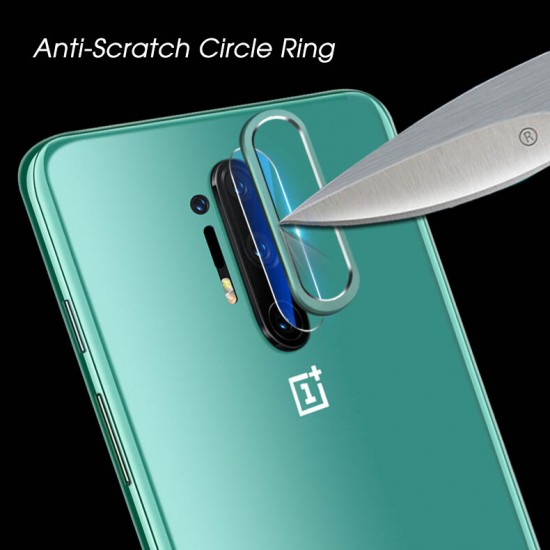 1/2PCS for OnePlus 8 Pro Phone Lens Protector Anti-Scratch Titanium Alloy Metal Circle Ring Camera Protection