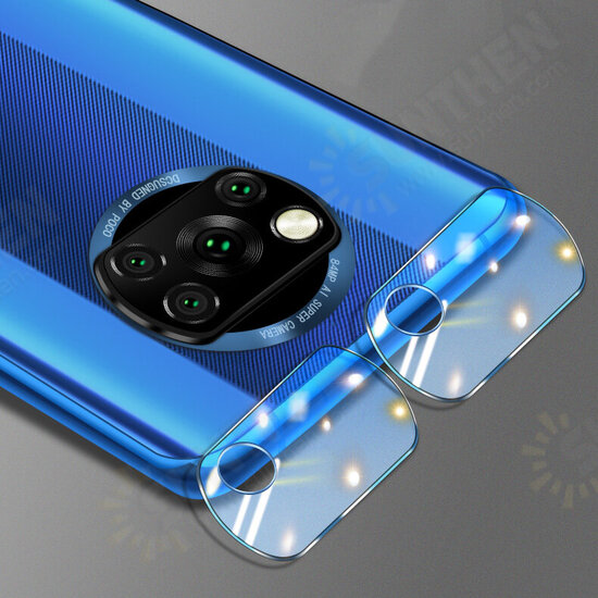 1/2Pcs HD Clear Ultra-thin Anti-Scratch Soft Tempered Glass Phone Lens Protector for POCO X3 NFC / POCO X3 PRO