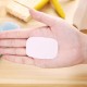 20Pcs Mini Portable Outdoor Disposable Hand Washing Soap Paper with Cute Soap Box Cleaning Supplies