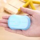 20Pcs Mini Portable Outdoor Disposable Hand Washing Soap Paper with Cute Soap Box Cleaning Supplies