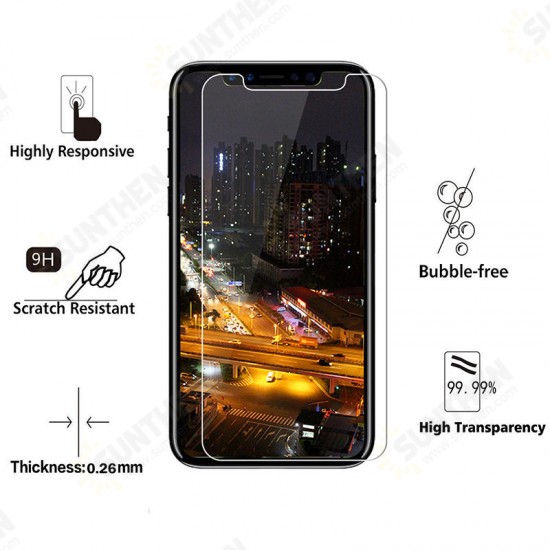 2.5D 9H Scratch Resistant Tempered Glass Screen Protector Film For iPhone XS/iPhone X/iPhone 11 Pro