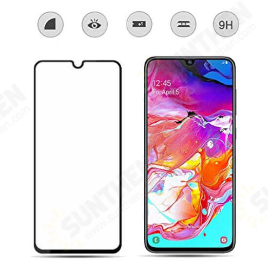 2.5D Anti-Explosion Full Glue Tempered Glass Screen Protector for Samsung Galaxy A70 2019