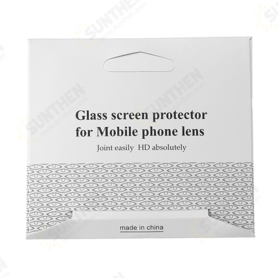 2.5D Curved Edge HD Clear Anti-scratch Ultra Thin Tempered Glass Rear Phone Lens Screen Protector Camera for Samsung Galaxy A80 2019