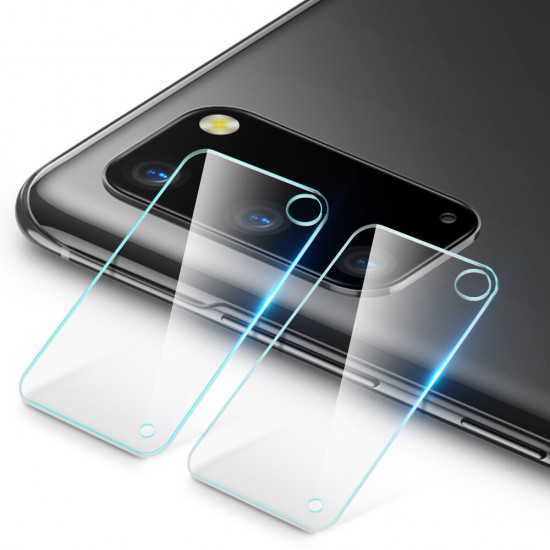 2PCS Anti-scratch HD Clear Tempered Glass Phone Camera Lens Protector for Samsung Galaxy S20 2020