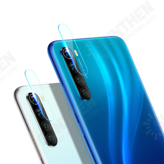 2PCS Anti-scratch HD Clear Tempered Glass Phone Camera Lens Protector for Xiaomi Redmi Note 8 2021 Non-original