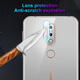 2PCS Anti-scratch HD Clear Tempered Glass Phone Camera Lens Screen Protector for NOKIA X5