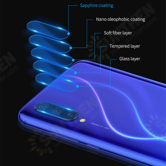 2PCS Anti-scratch Ultra Thin HD Clear Phone Lens Screen Protector Camera Protective Film For Xiaomi Mi 9 Lite / Xiaomi Mi CC9 6.39 inch Non-original