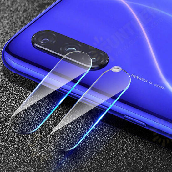 2PCS Anti-scratch Ultra Thin HD Clear Phone Lens Screen Protector Camera Protective Film For Xiaomi Mi 9 Lite / Xiaomi Mi CC9 6.39 inch Non-original