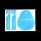 2Pcs HD Clear Ultra-thin Anti-scratch Soft Tempered Glass Phone Lens Protector for Xiaomi Redmi 9A Non-original