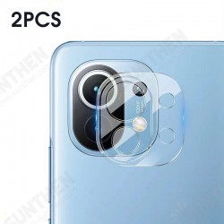 2Pcs for Xiaomi Mi 11 Camera Film HD Clear Ultra-Thin Anti-Scratch Soft Tempered Glass Phone Lens Protector Non-Original 2Pcs for Xiaomi Mi 11 Camera Film HD Clear Ultra-Thin Anti-Scratch Soft Tempered Glass Phone Lens Protector Non-Original