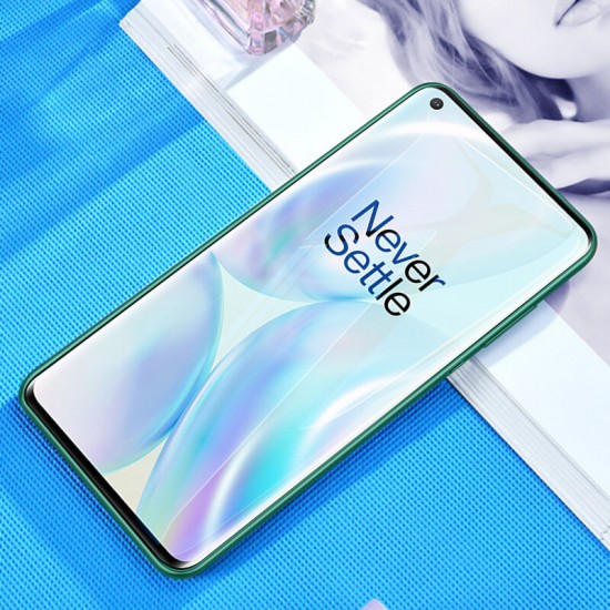 3D Curved Edge Anti-Explosion High Definition Full Coverage Tempered Glass Screen Protector for OnePlus 8