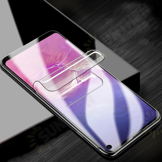 3D Curved Edge Hydrogel Screen Protector For Samsung Galaxy S10/Galaxy S10 Plus Support Ultrasonic Fingerprint Unlock