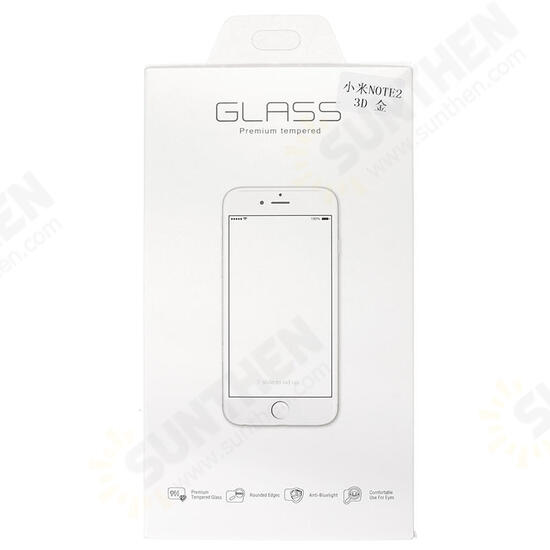 3D Curved Full Cover Anti-Explosion Screen Protector Tempered Glass for Xiaomi Mi Note 2