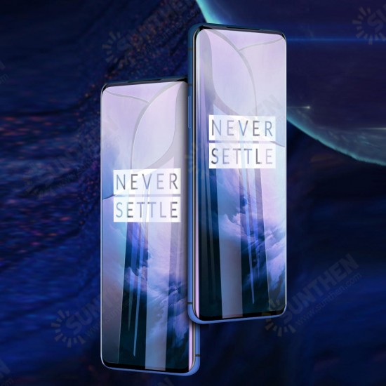 3D Full Cover Curved Edge Anti-Explosion Anti-Scratch High Definition Soft PET Screen Protector for OnePlus 7T Pro