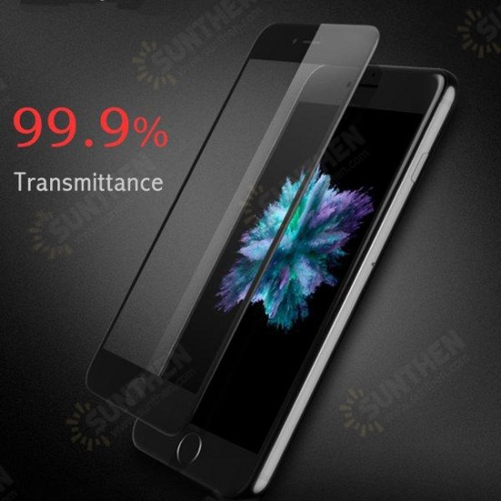 3D Soft Edge Carbon Fiber Tempered Glass Screen Protector For iPhone 7 Plus 5.5inch