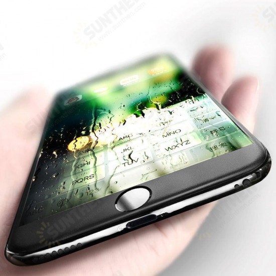 4D Curved Edge Cold Carving Tempered Glass Screen Protector For iPhone 6 Plus & 6s Plus