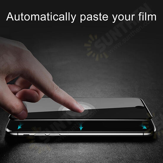 5D Curved Edge Cold Carving Tempered Glass Film For iPhone 8 Plus