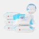 80pcs/bag 75% Alcohol Multi Surface Disinfectant Wipe Cleaning Wet Wipes for Keyboard Watch Mobile Phone