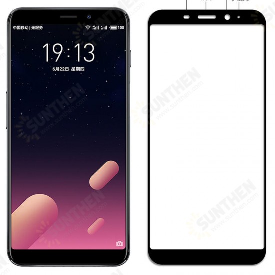 Anti-Explosion Full Cover Tempered Glass Screen Protector For Meizu M6S / Meizu Meilan S6