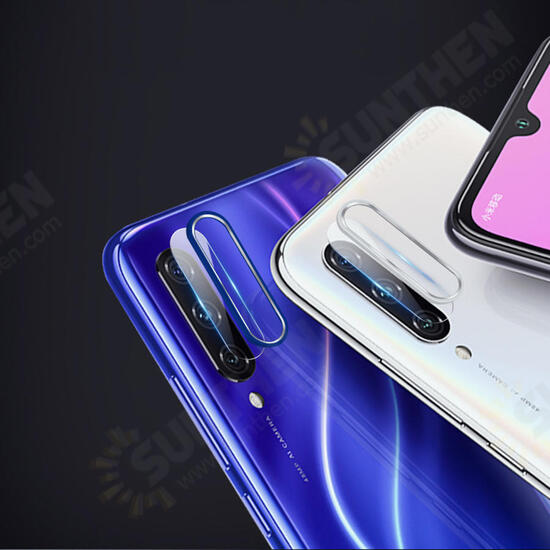Anti-scratch Aluminum Metal Circle Ring + Soft Rear Phone Camera Lens Protector for Xiaomi Mi A3 / Mi CC9e Non-original Anti-scratch Aluminum Metal Circle Ring + Soft Rear Phone Camera Lens Protector for Xiaomi Mi A3 / Mi CC9e Non-original