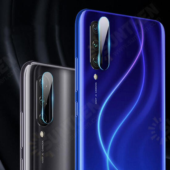 Anti-scratch Aluminum Metal Circle Ring + Soft Rear Phone Camera Lens Protector for Xiaomi Mi A3 / Mi CC9e Non-original Anti-scratch Aluminum Metal Circle Ring + Soft Rear Phone Camera Lens Protector for Xiaomi Mi A3 / Mi CC9e Non-original